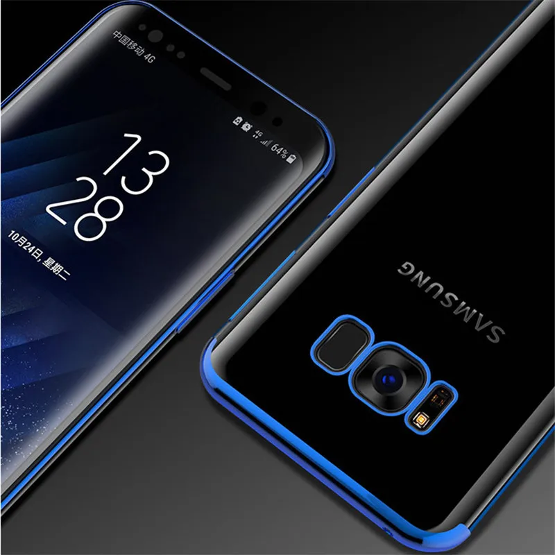 Полный защитный мягкий чехол с покрытием для samsung Galaxy S10 S9 note 8 note 9, чехол для samsung Galaxy S10 Plus S 10e, чехол