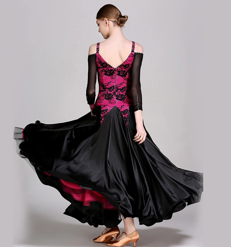 Standard Ballroom Dresses Women 2021 New High Quality Sexy Waltz Dancing Skirt Lady's Tango Competition Dance Dress | Тематическая