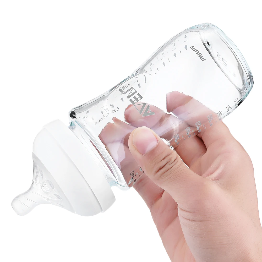 Philips Avent 8 унций/240 мл Антиколиковая Детская Бутылочка бутылочка для кормления бутылочки Mamadeira Bebe Бутылочки для молока чашка для кормления 1-3 месяца