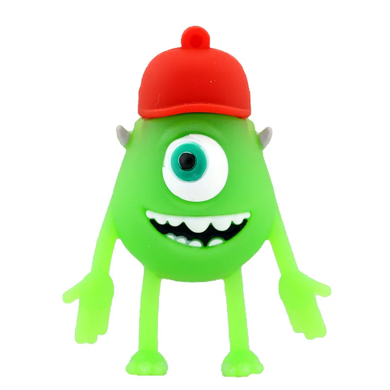 Милый монстр университет улыбка корова 64 ГБ 32 ГБ 16 ГБ 8 ГБ 4 ГБ Mike Wazowski USB 2,0 карта памяти флеш-накопитель