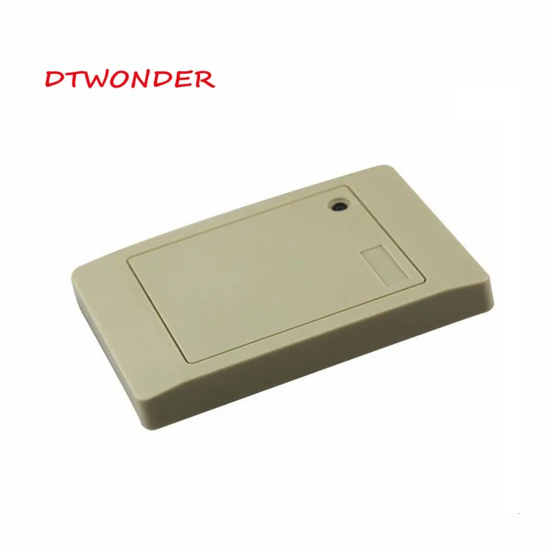 125khz rfid reader DTWONDER Access control card reader 125khz double frequency TK4100 Smart rfid reader waterproof Proximity DT001 - Цвет: 125khz rfid reader