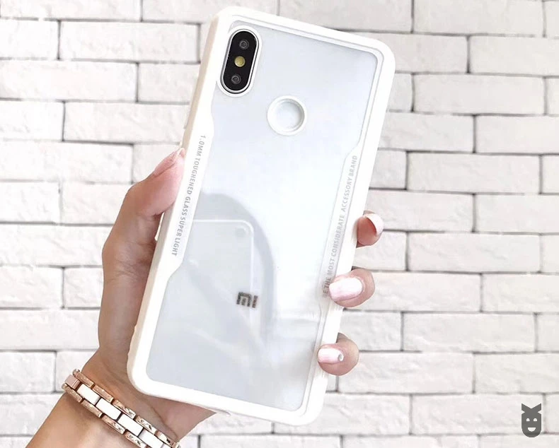 Для Xiaomi mi 8 mi 8 SE A1 A2 Lite Pocophone F1 Red mi Note 5 Plus 6 Pro S2 Прозрачный жесткий пластиковый прозрачный акриловый чехол-накладка на заднюю панель