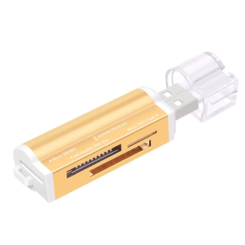 Larryjoe Высокое качество USB 2 0 все в 1 мульти устройство для чтения карт памяти T Flash MMC