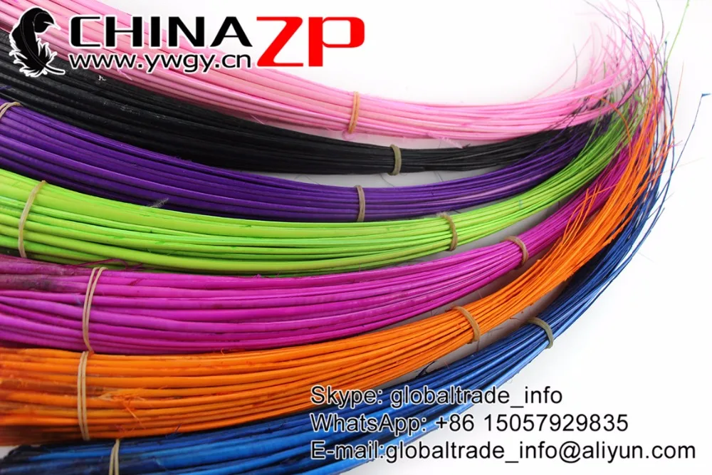CHINAZP 100 шт./партия, большие размеры 50-60 см(2"-24"), разноцветные многополосные страусиные перья, перо, пильни для Крафтовая маска, шляпа