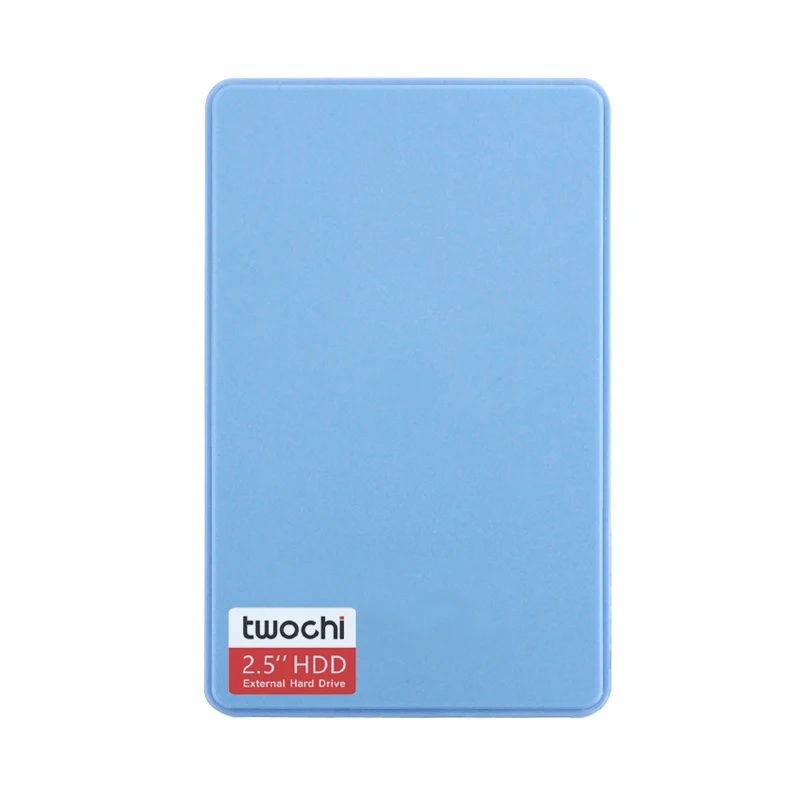 TWOCHI A1 5 цветов 2,5 ''USB2.0 Внешний жесткий диск 60GB Хранение портативный HDD диск Plug and Play в продаже - Цвет: Синий