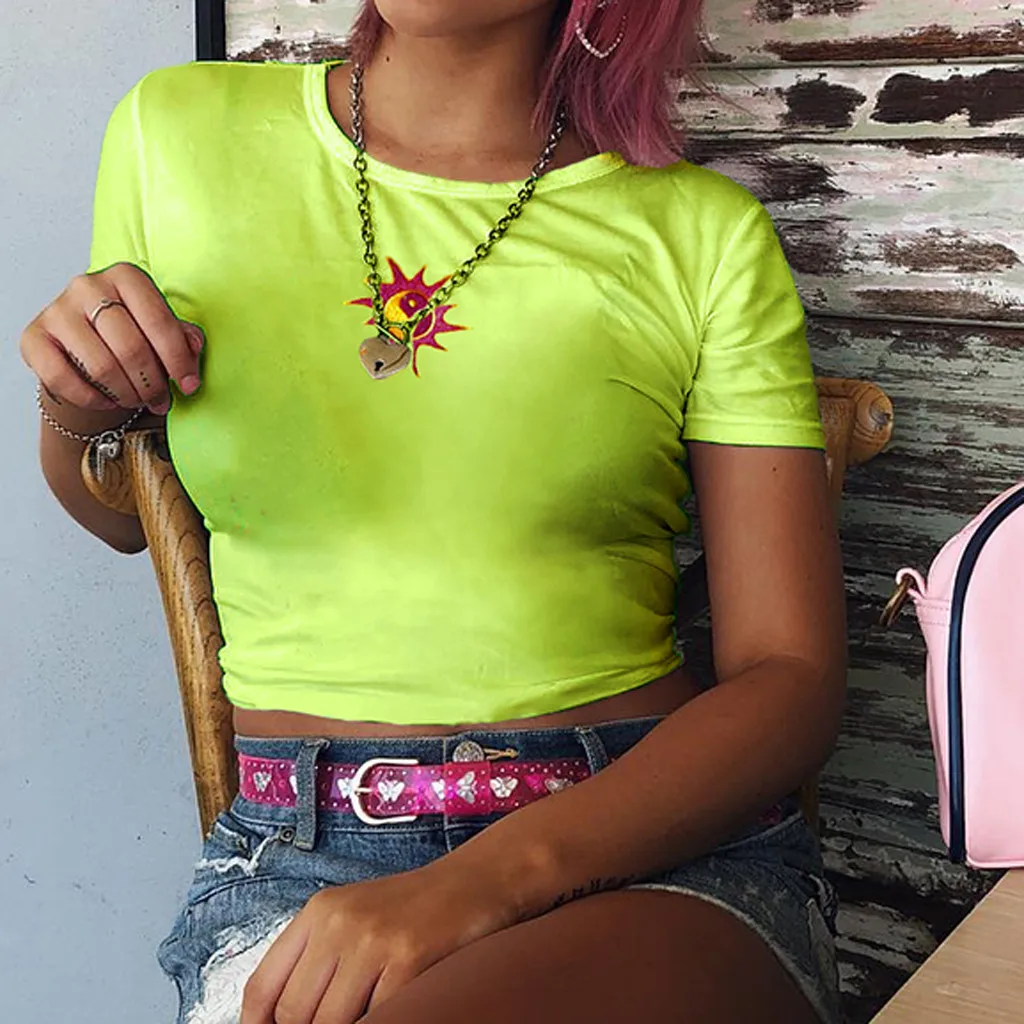 Модные женские туфли с круглым вырезом короткий рукав &quotмаленькое солнце&quot