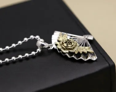 

925 sterling silver pendant boyfriend gift flower pendants for girls