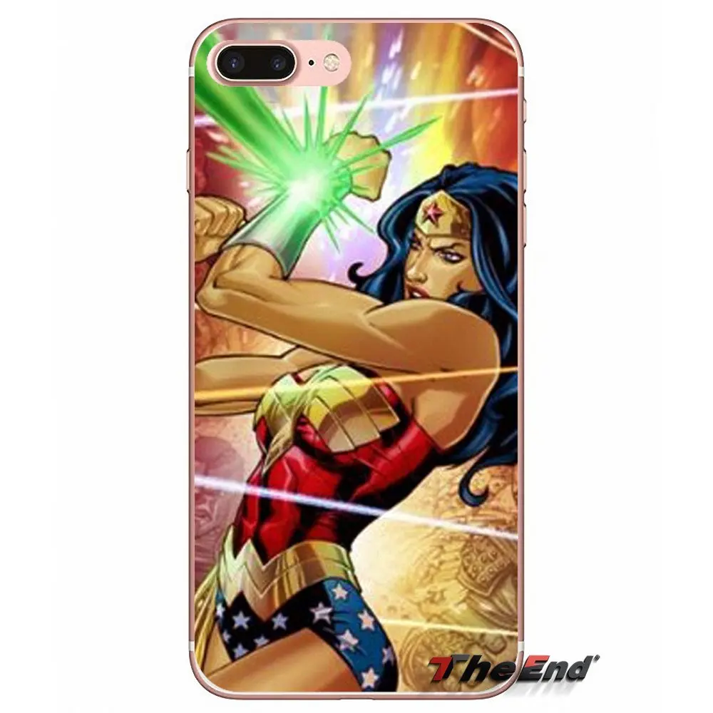 images 8 Для Apple iPhone X 4 4S 5 5S SE 5C 6 6 S 7 8 плюс 6 Plus 7 Plus 8 плюс Fundas Coque милые Для женщин сексуальная Wonder Woman силиконовый чехол - Цвет: images 8
