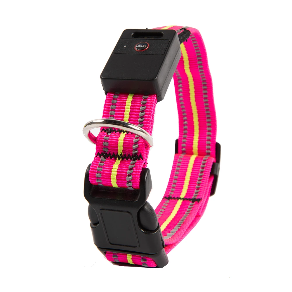 Waterproof LED Dog Collar Original Magnetic Charging Glowing Anti-Lost For Dogs Puppies Collars Leads Pet Product | Дом и сад