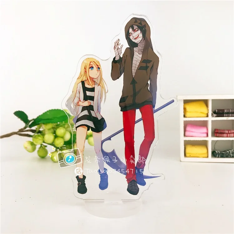 

Japanese Satsuriku no Tenshi Angels of Death Isaac Foster Zack Rachel Gardner Ray Acrylic Stand Figure 15cm Cosplay Gift Anime