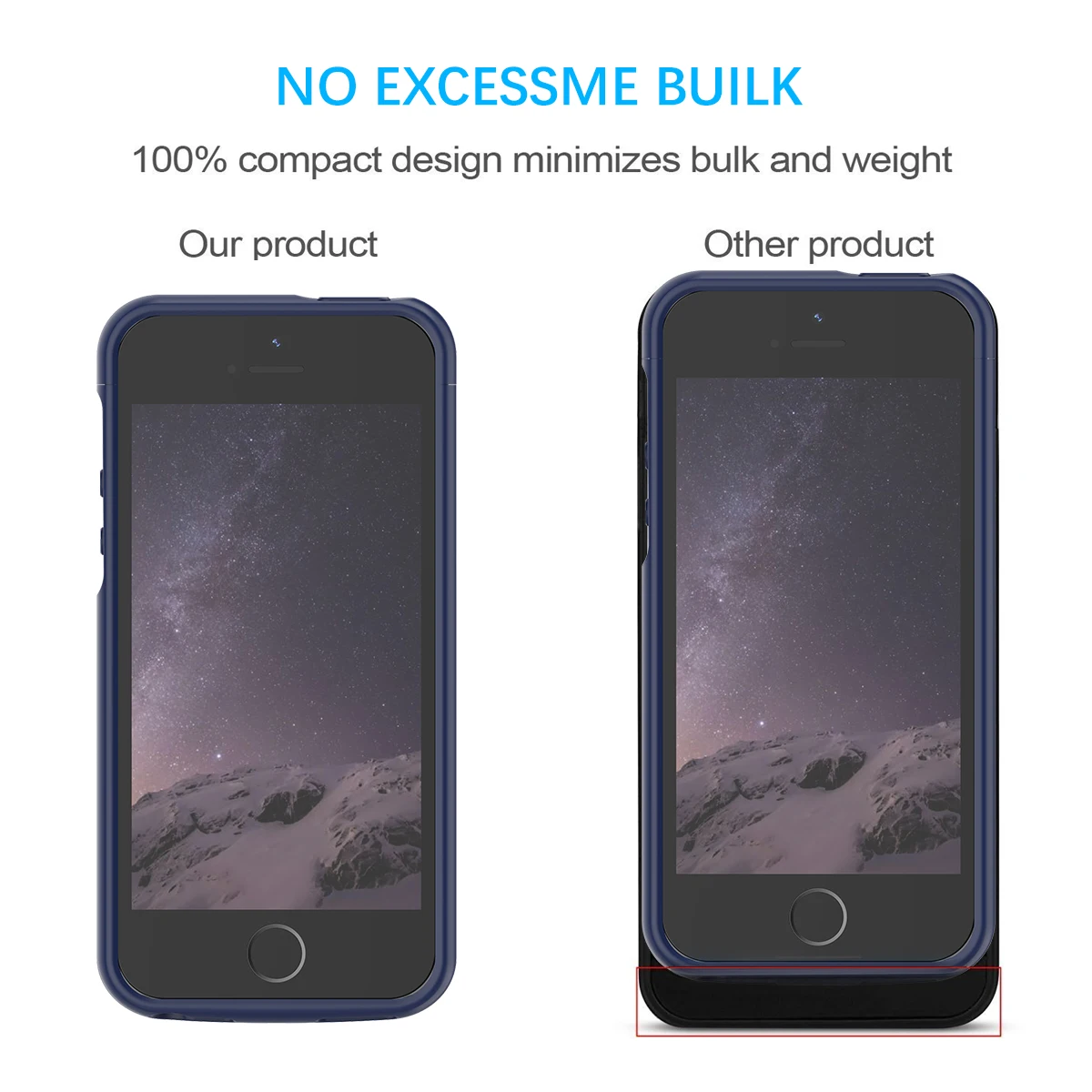 Зарядный чехол CASEWIN для iPhone SE 5SE 5 с аккумулятором 4000 мАч зарядным устройством 6 X Xs