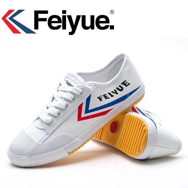 Feiyue улучшенная версия кроссовок Классическая обувь Боевые искусства Taichi тхэквондо ушу удобные кроссовки обувь - Цвет: Improved version