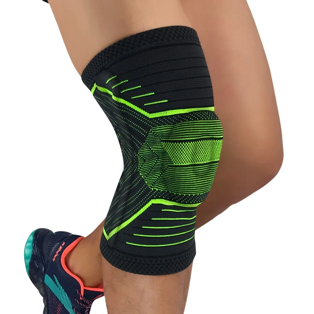 1 шт. компрессионные наколенники для волейбола баскетбола поддержка колена
