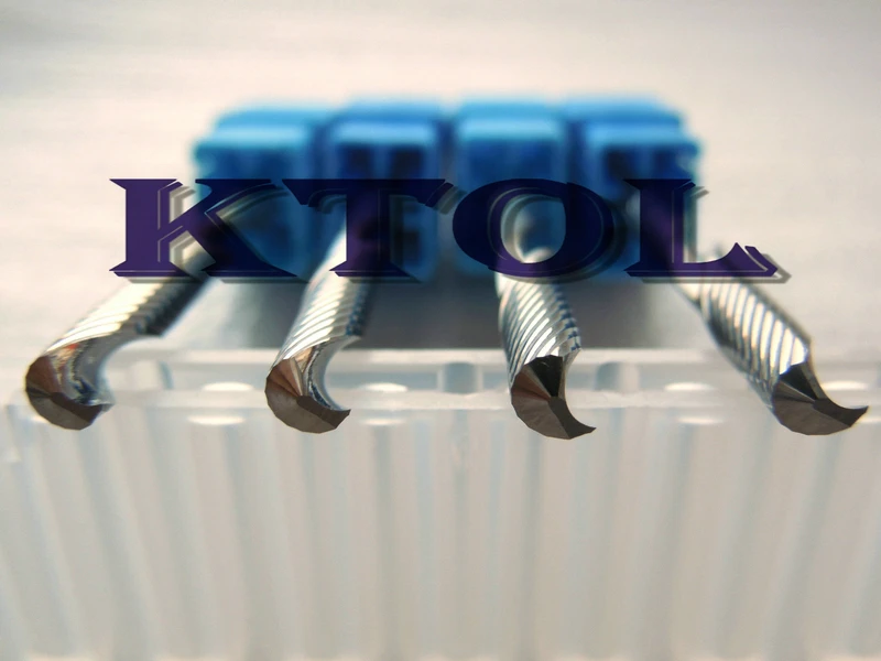 4*32 мм 1 Флейта Спираль карбида вольфрама фреза для дерева акриловые резки CNC