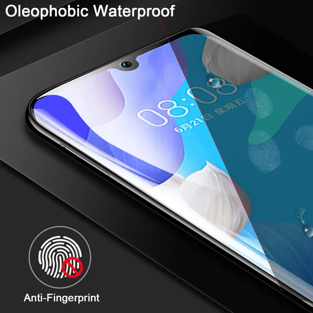 Гидрогелевая пленка 10D для Huawei Nova 5 5i Pro 4 4e 3 3e нано мягкая защитная экрана из ТПУ 2