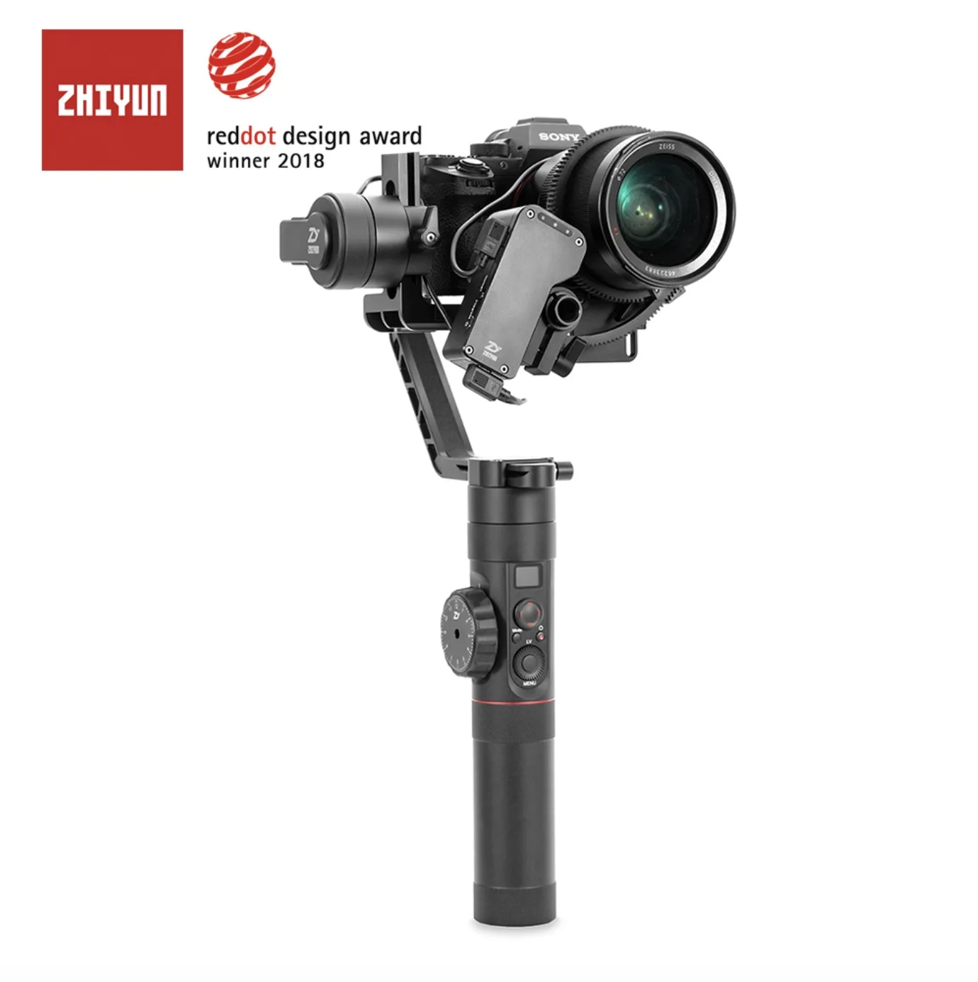 Стабилизатор камеры zhiyun Crane 2 с 3 Осями для всех моделей фотоаппаратов Canon 5D2/3/4