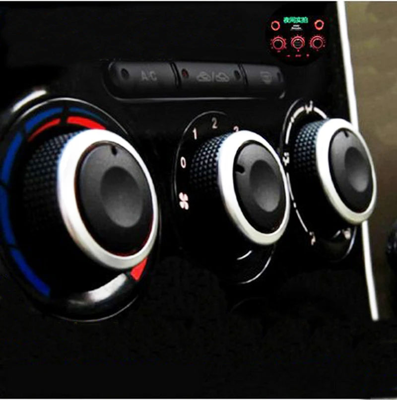 1 шт. регулятор кондиционера для автомобиля переключатель контроля тепла ручка