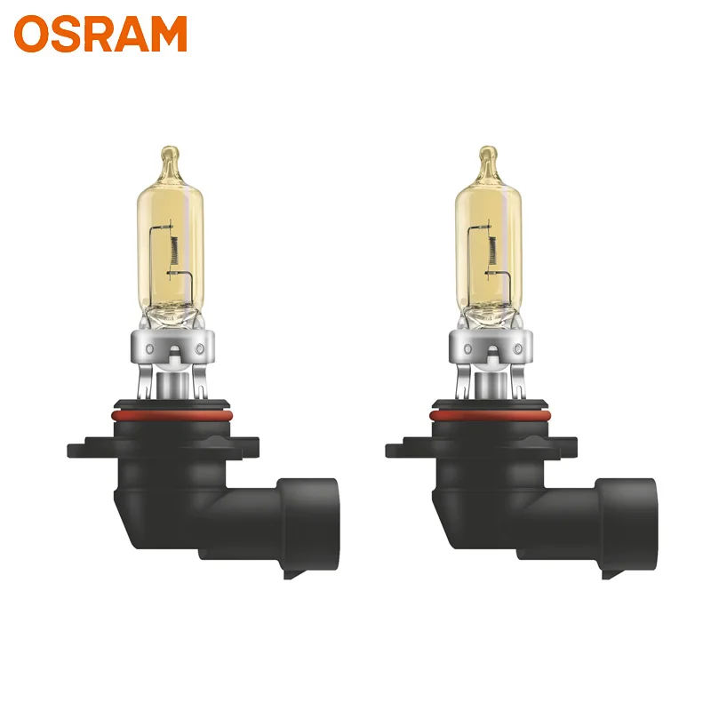 OSRAM противотуманный выключатель 9005 HB3 12V 60W 2600K супер желтый автомобильный головной светильник противотуманные лампы+ 60% светильник+ 200% желтый 9005FBR(двойной