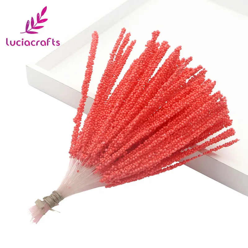 Lucia crafts 4,5 мм* 15 см пена цветок комплект для дома декорация рукоделие хобби материалы(100 шт/упаковка, 100 шт./лот) A1102
