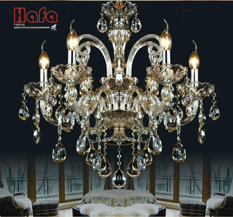 Хрустальная люстра K9 для спальни современный потолочный светильник|crystal light