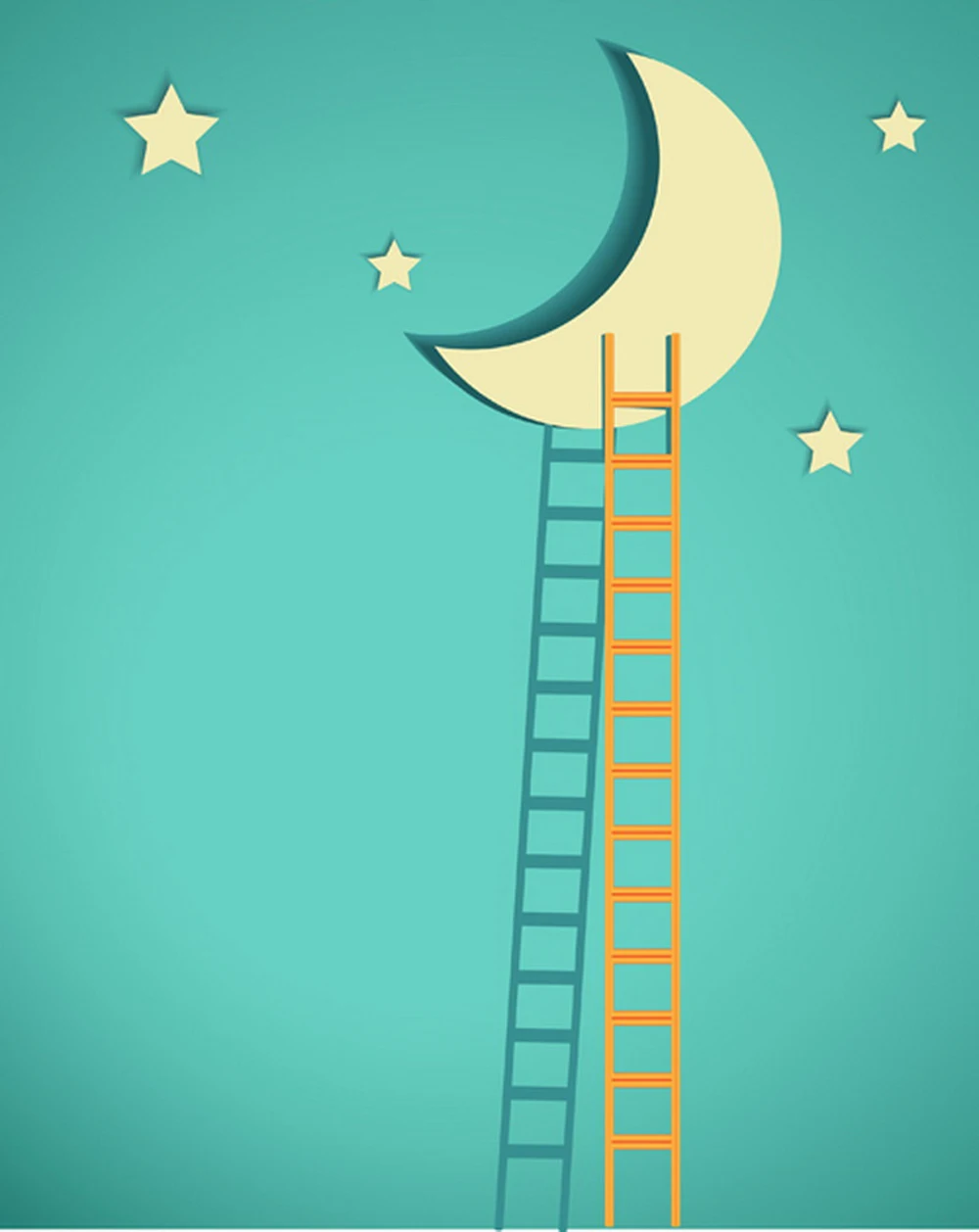 HUAYI винтажный фон с желтой луной художественный тканевый для новорожденных D3033 |