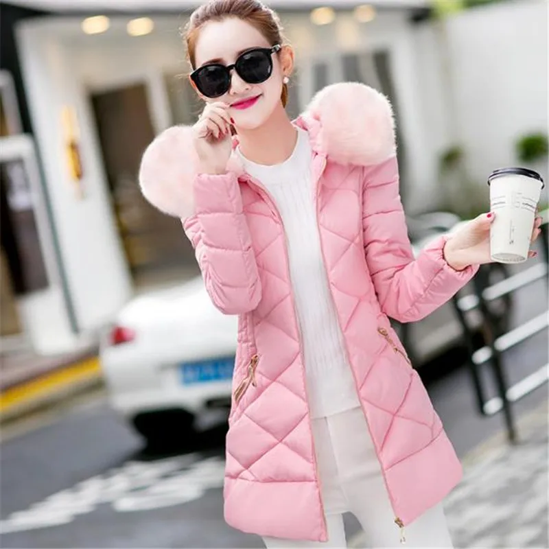 Новинка 2020 зимнее пуховое пальто из хлопка модные элегантные женские зимние
