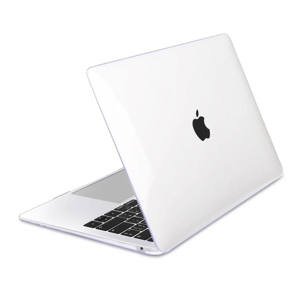 Transparent Чехол для ноутбука Apple MacBook Air 11 13 Pro retina 12 13 15 для Mac book Pro 13,3 15,4 Touch bar мраморный пластиковый жесткий чехол - Цвет: Transparent