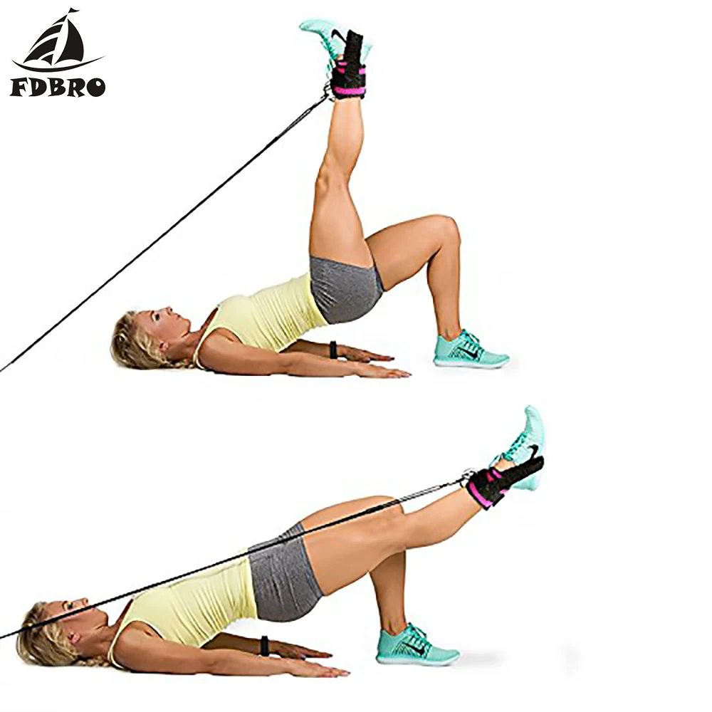 Тренировочная лента FDBRO для ног домашний тренажерный зал фитнес оборудование