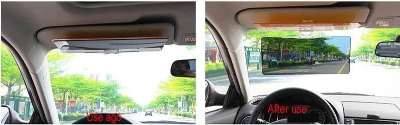 HD Vision козырек дневной и ночной козырек Легкий просмотр HD Дневной ночной вид Флип-козырек легкий солнцезащитный Блик блочный вид УФ как видно по телевизору