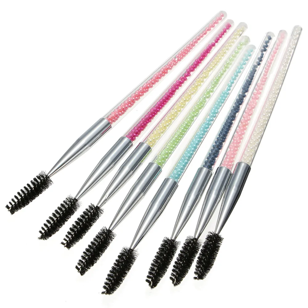 1 шт. Стразы щеточки с тушью для ресниц Аппликатор гребень бровей спиральные