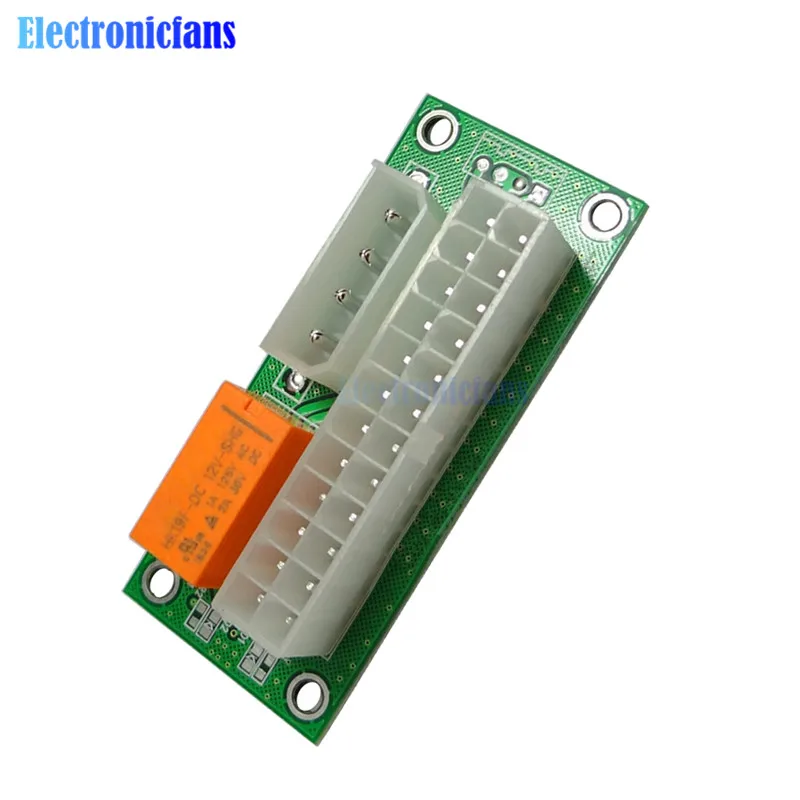 ATX 24Pin к Molex 4Pin Dual PSU источник питания синхронизация стартер удлинитель Кабель