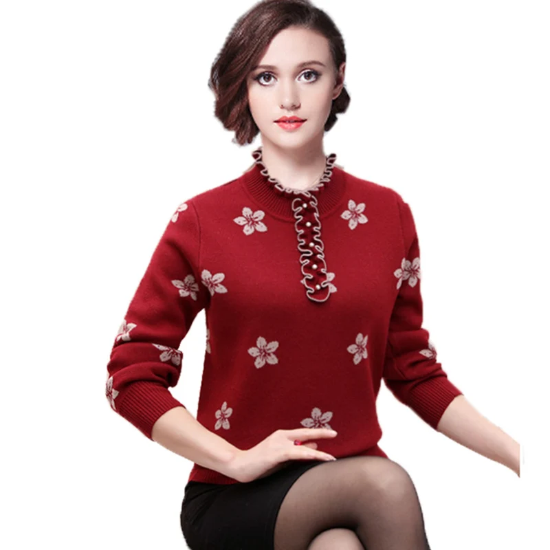 Для женщин Свитеры для Пуловеры осень 2017 г. кашемировый свитер водолазка леди