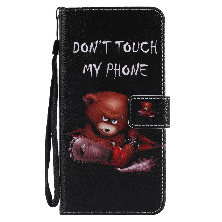 Woodlysi флип чехол кожаный бумажник для Samsung Galaxy S9 Чехол мультфильм Card Case плюс|leather