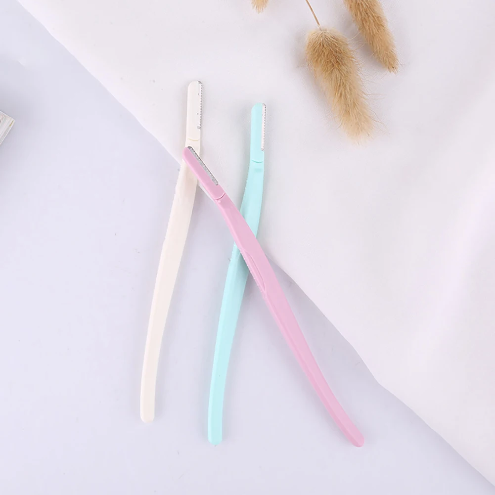 Новый формовочный нож для бровей простой маленький трехсекционный Защитный