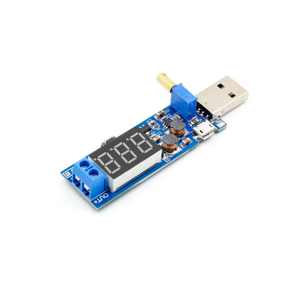 Понижающий блок питания USB 5 В-3 В/12 В 1 2-24 в пост. Тока | Электронные компоненты и