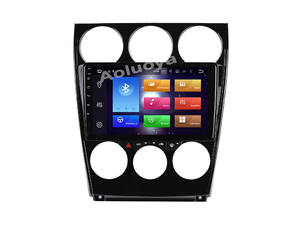 Aoluoya ips 4 Гб ОЗУ 32 Гб ПЗУ Восьмиядерный Android 8,0 автомобильный DVD gps навигатор плеер для Mazda 6 2002 2003 2004 2005 2006 2007 2008