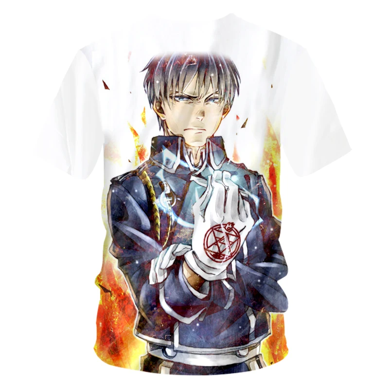 OGKB Мужская 3d футболка с забавным принтом полностью Металлическая женская летняя