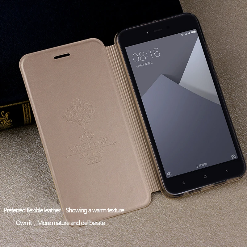 Mofi Xiaomi redmi note 5a чехол Высокое качество Флип кожаный 5A PRO prime 5 дюймов Книга Стиль