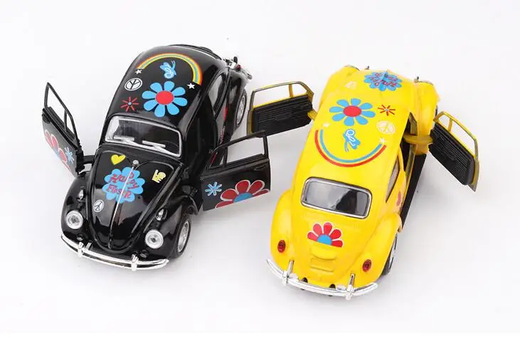 1/36 Volkswagen Beetle классический автомобиль коллекция хобби модель игрушки подарок для
