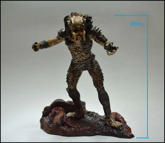 Игрушки NECA AVP: Alien Vs Хищник куклы Экшн фигурки из смолы Figurine19cm/7 5 дюйма Высота|neca