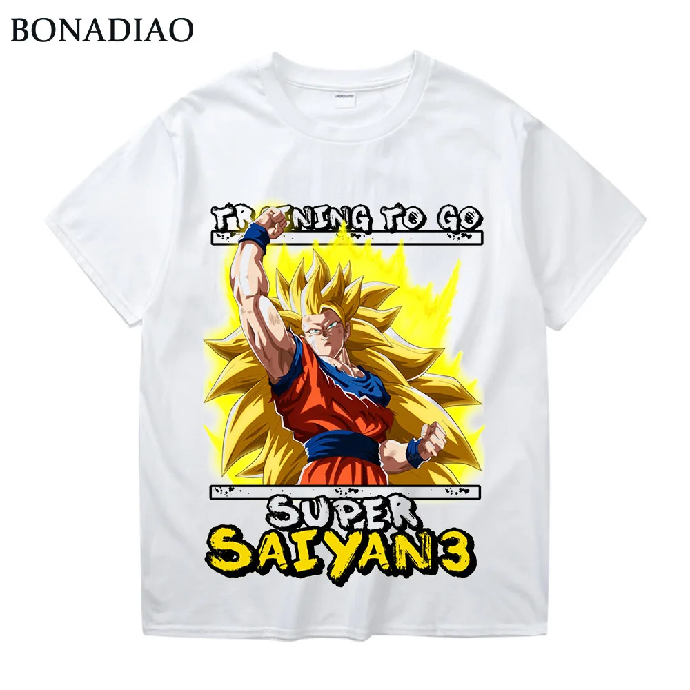 Футболка Dragon Ball Z, Супер Saiyan Son Goku Vegeta Piccolo Puu Bulma, аниме, футболка, японское аниме, хлопок, новинка, футболка - Цвет: 13