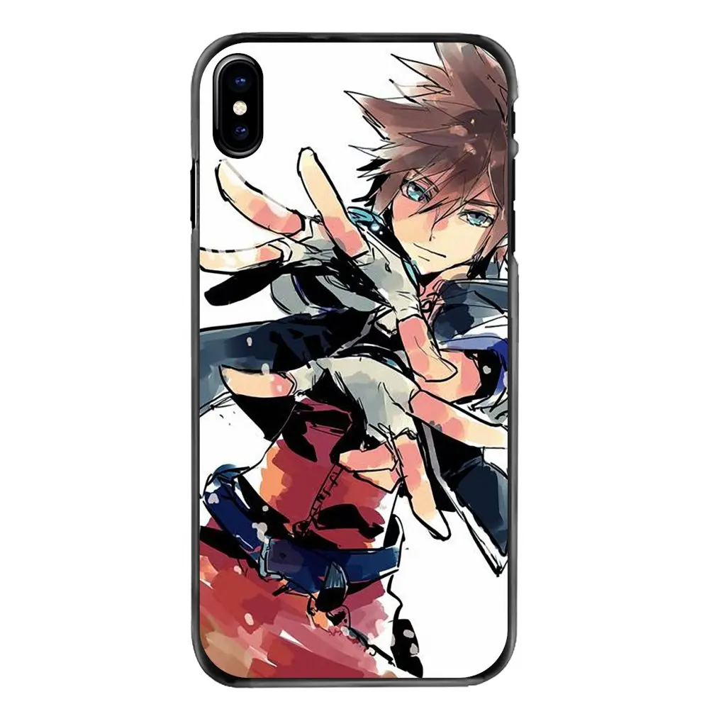 Для samsung Galaxy Note 2 3 4 5 S2 S3 S4 S5 мини S6 S7 край S9 S8 плюс аниме Kingdom Hearts игра Keyblades Сора