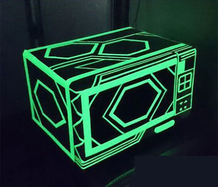 15mmx3size светящаяся лента самоклеящаяся Фотолюминесцентная Настенная Наклейка для