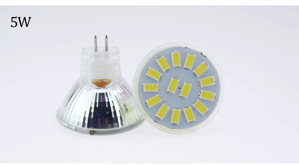 BEEFORO 5X GU4(MR11) 2 Вт/3 Вт/5 Вт 9/12/15 SMD 5730 270 LM естественный белый/теплый белый MR11 Светодиодный прожектор лампы DC12 V MR11 светодиодный лампы