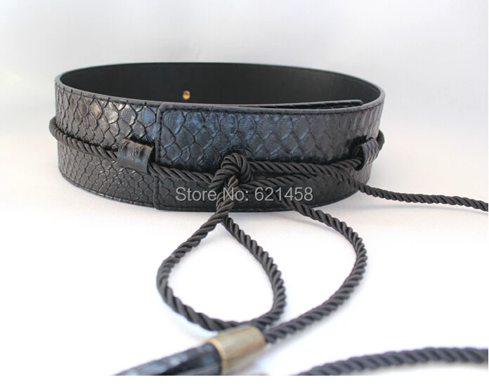 Европейская и американская женская кожаная куртка Оби змеиная кожа золотисто