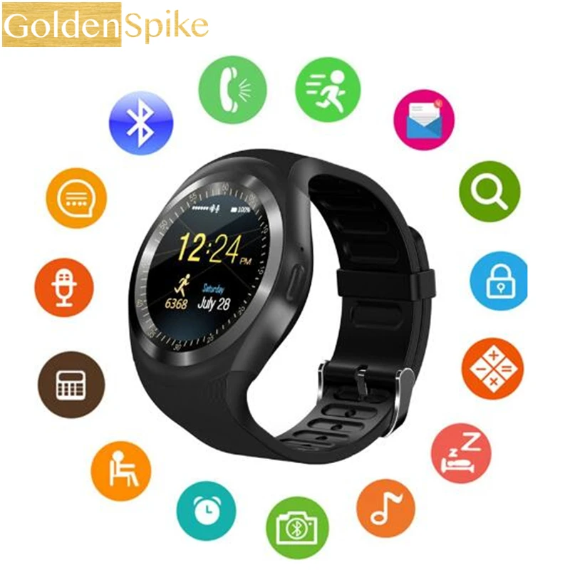 Bluetooth SmartWatch Smart Watch For IPhone 4/5S/6 Samsung S4/Galaxy Note 8 S9+ A9 Star Android /Windows/Ios Phone Phones | Электроника