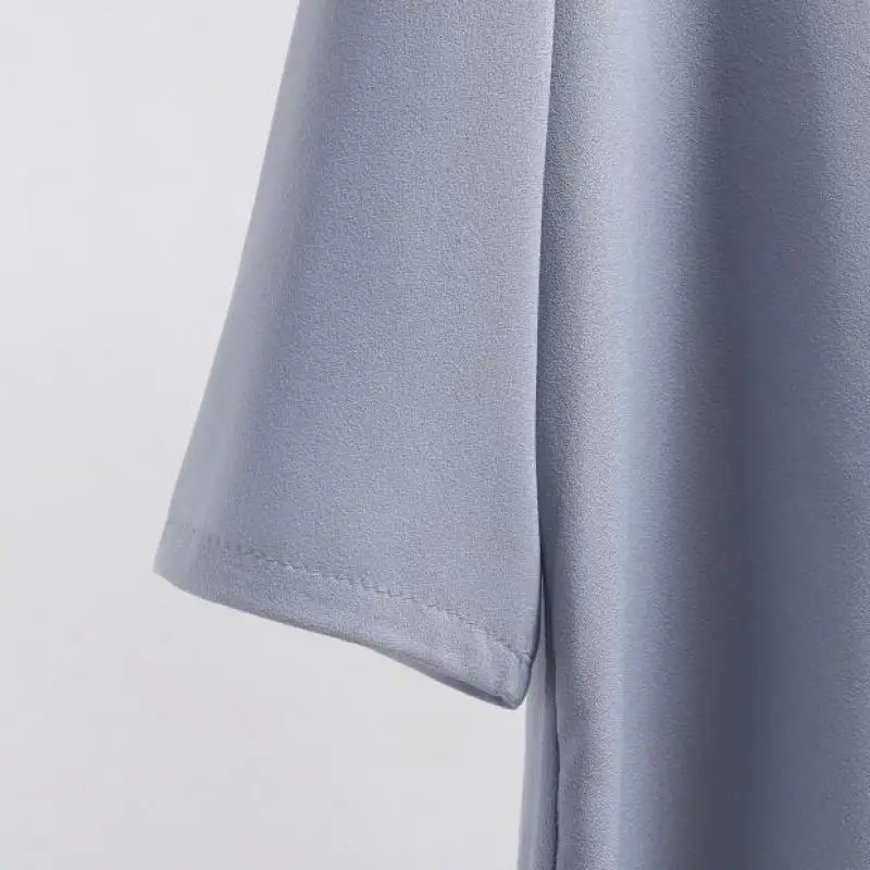 Лето 2016 Топы v-образным вырезом Шифоновая блузка рубашка женщин женские офисные