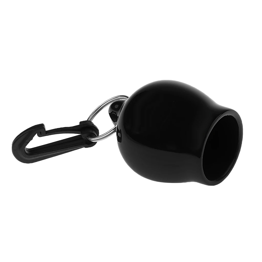 Силиконовый круглый держатель для мундштука регулятора осьминога с зажимом