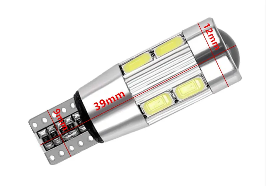 Светодиодсветодиодный сигнальная лампа t10 canbus светодиодная SMD5630 автоиндикатор 168