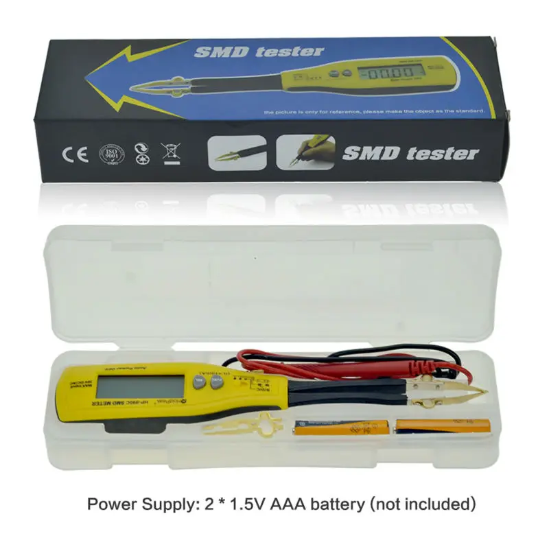 Цифровой мультиметр HoldPeak измеритель емкости и сопротивления поверхностного